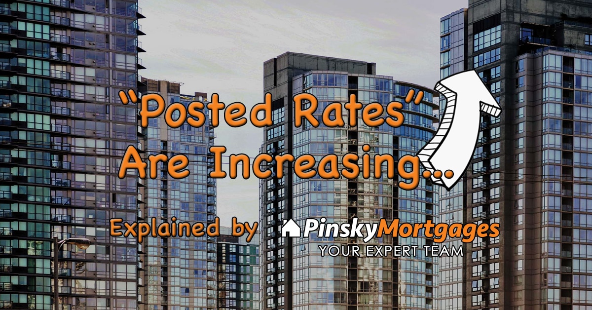 Posted Rates are increasing!