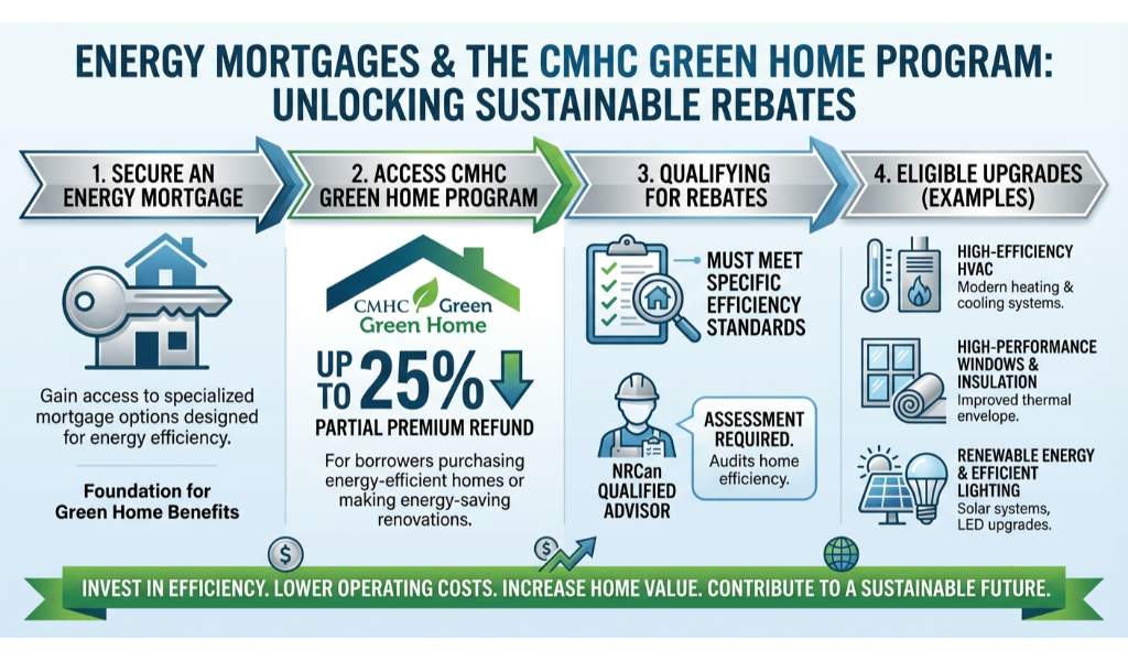 CMHC Green Home Program and Energy Retrofit Rebates
