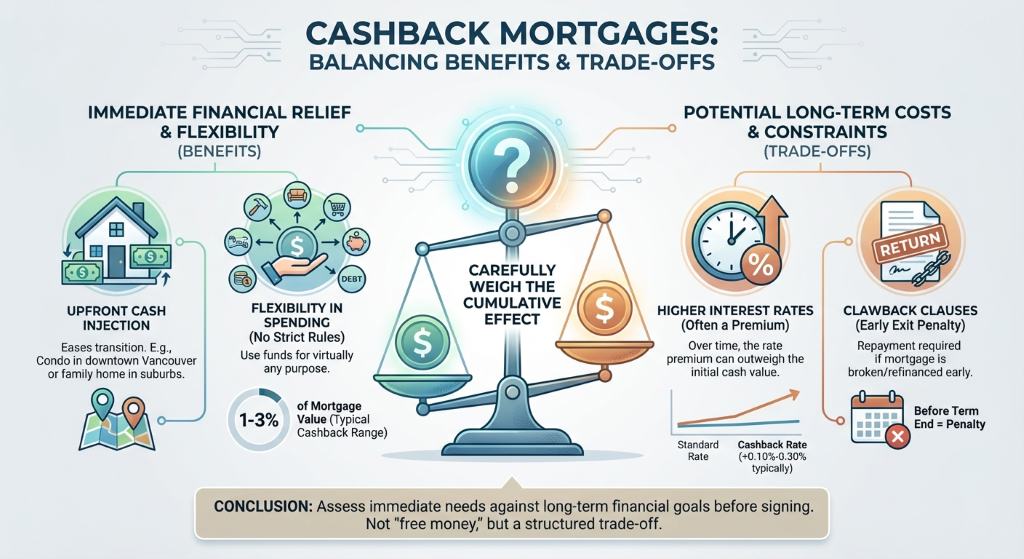 Pros and Cons of Choosing a Cash-Back Mortgage
