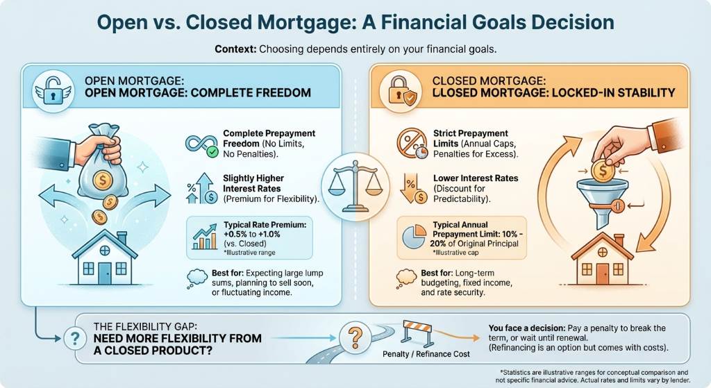 Open vs. Closed Mortgages: Making the Right Choice