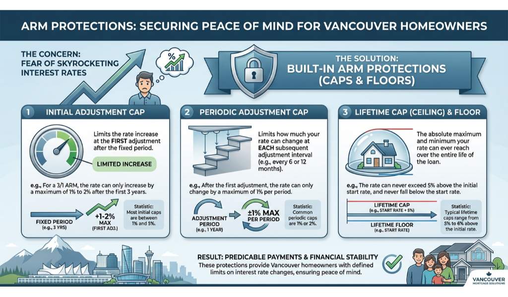 How Caps and Floors Protect Your Mortgage Investment